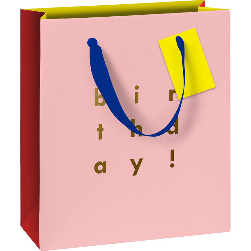Pink Birthday Medium Gift Bag