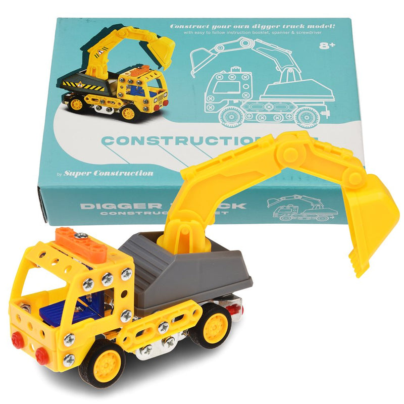 Construction Kit Digger Truck