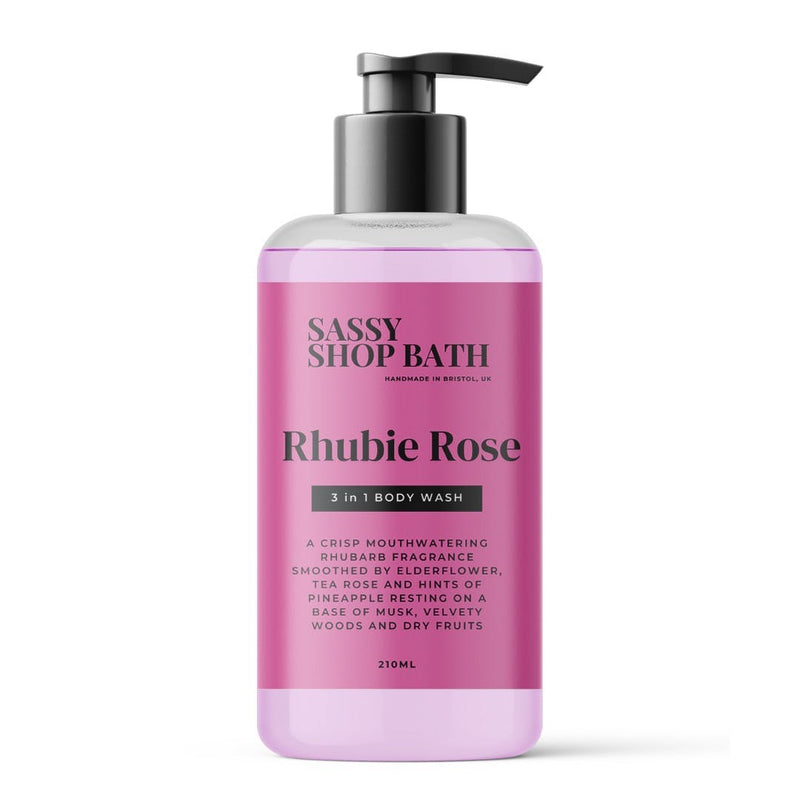 Rhubie Rose 3 in 1 Body Wash