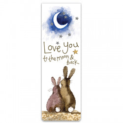 Love You Rabbit Magnetic Bookmark