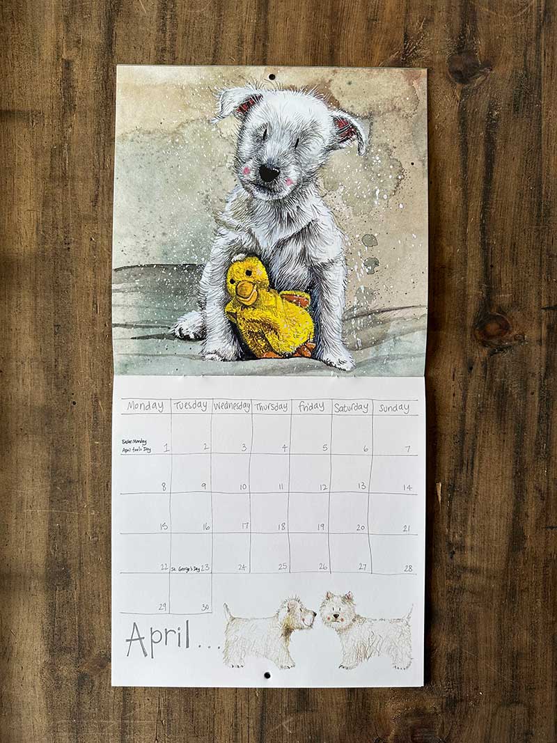 Delightful Dogs 2024 Calendar