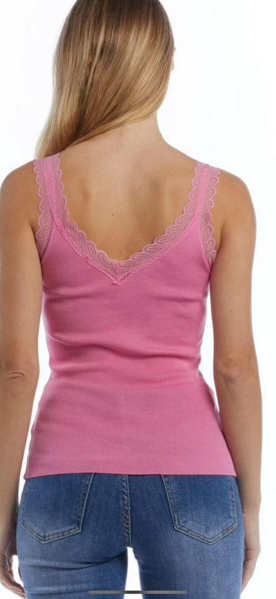 Viki Lace Vest - More Colours Available