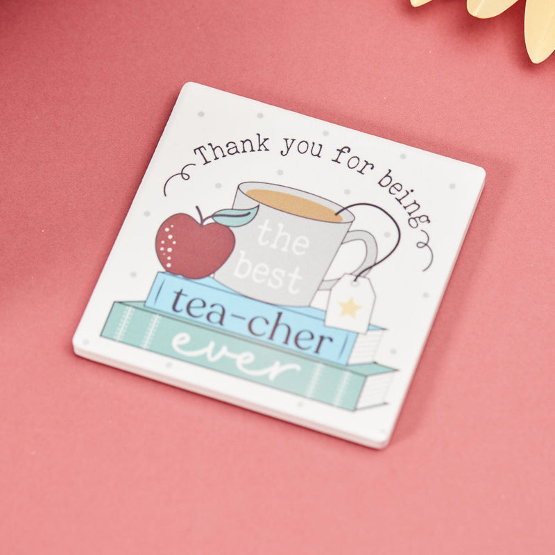 Best Tea-cher Ever Coaster