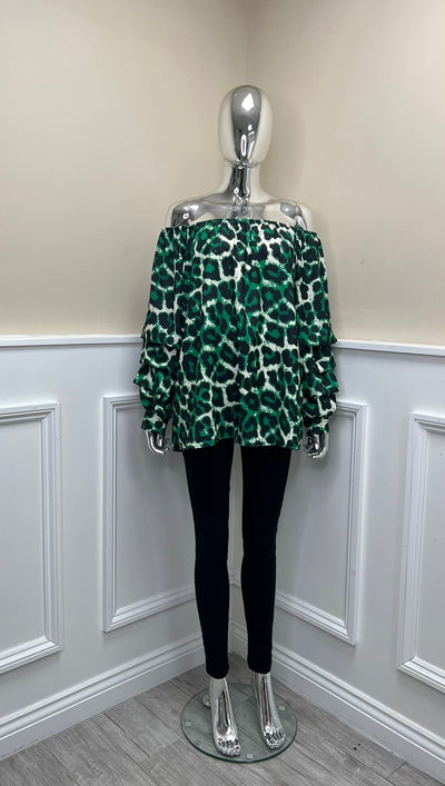 Lydia Leopard Shirt - More Colours Available