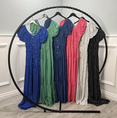Dorothy Maxi Elastic Magic Dress - More Colours Available