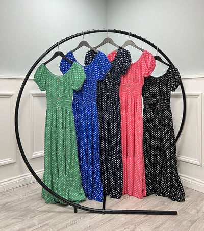 Dorothy Maxi Elastic Magic Dress - More Colours Available