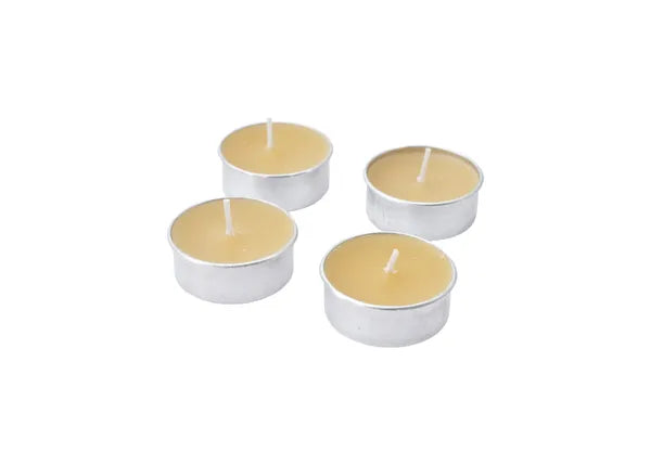Set Of Four Beeswax Tealights