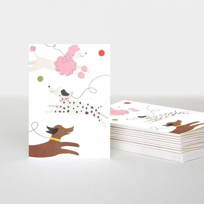 Leaping Dogs Note Card Packs