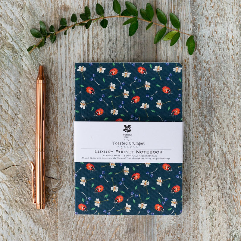 Ladybird Luxury A6 Pocket Lined Notebook