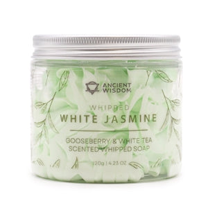 White Jasmine Whipped Soap