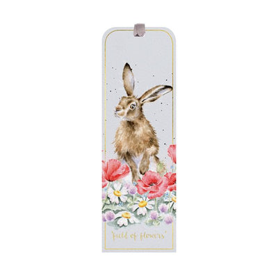'Field Of Flowers' Hare Bookmark