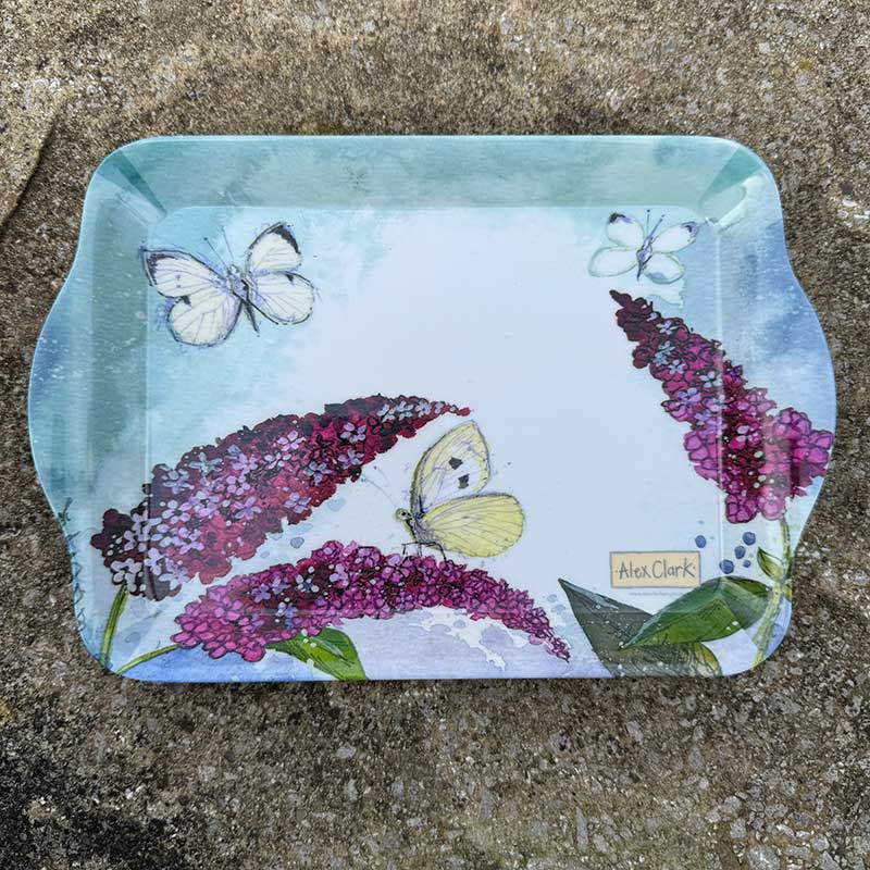 Butterfly & Buddleia Small Tray