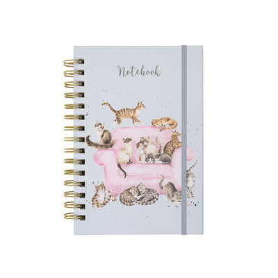 'Cattitude' Cat A5 Notebook