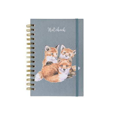 'Snug As A Cub' Fox A5 Notebook