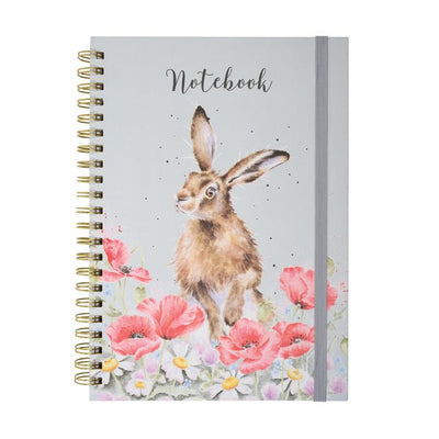 'Field Of Flowers' Rabbit A4 Notebook