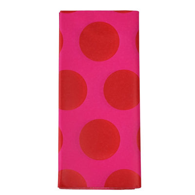 Pink Dot Ten Sheets Tissue Paper