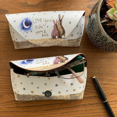 Love You To The Moon & Back Glasses Case