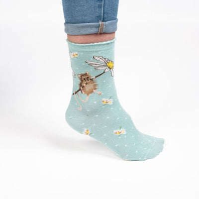 'Oops A Daisy' Bamboo Socks