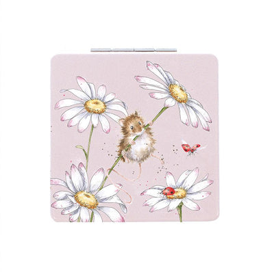 Oops A Daisy Mouse Compact Mirror