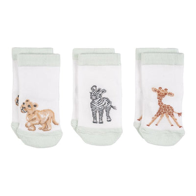 ‘Little Savannah’ Baby Socks 0-6 Months