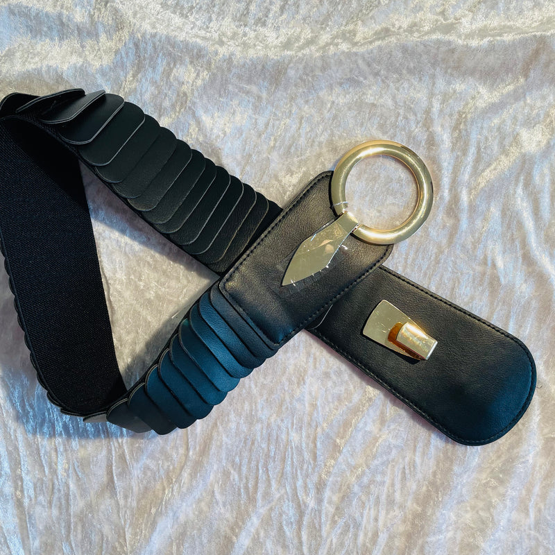 Jude Black Belt - Two Sizes Available
