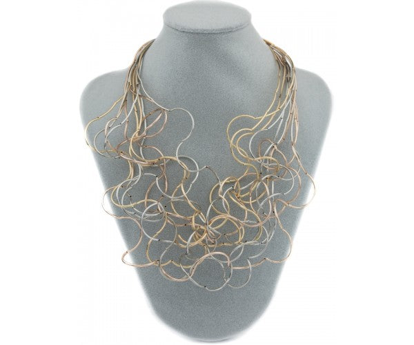 Gold Noodle Necklace