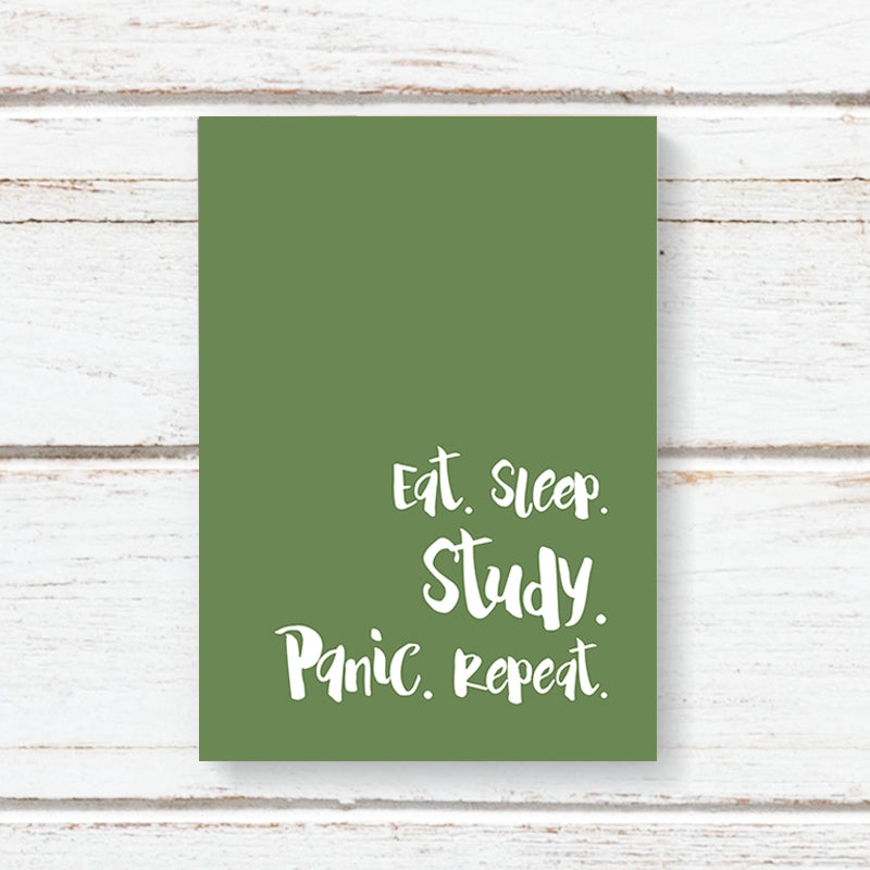 Study Repeat A6 Notebook