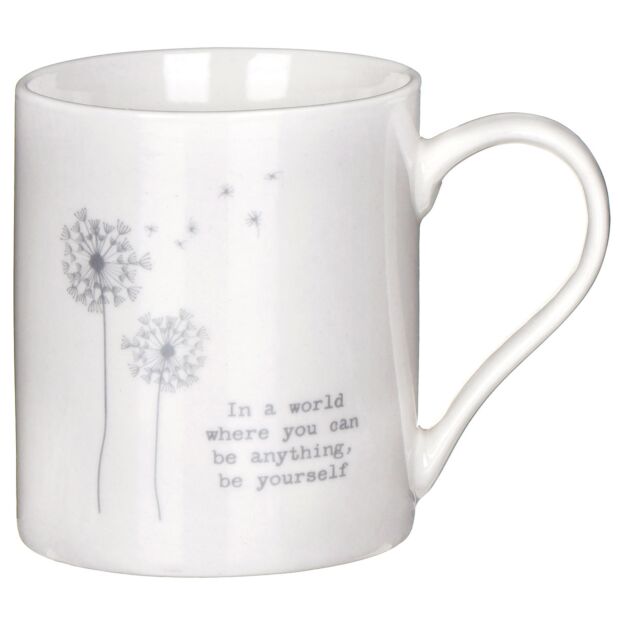 Be Yourself Dandelion Mug