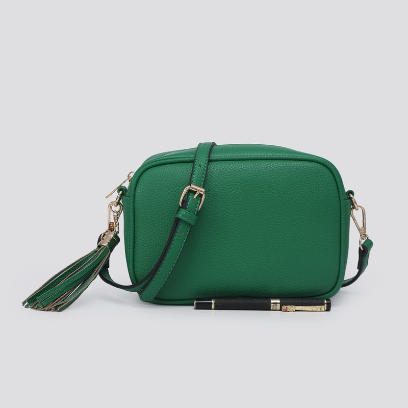 Tassel Camera Bag Green
