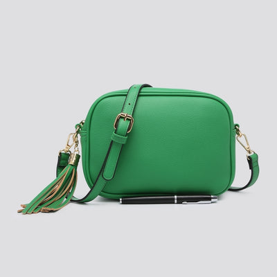 Tassel Camera Bag Green