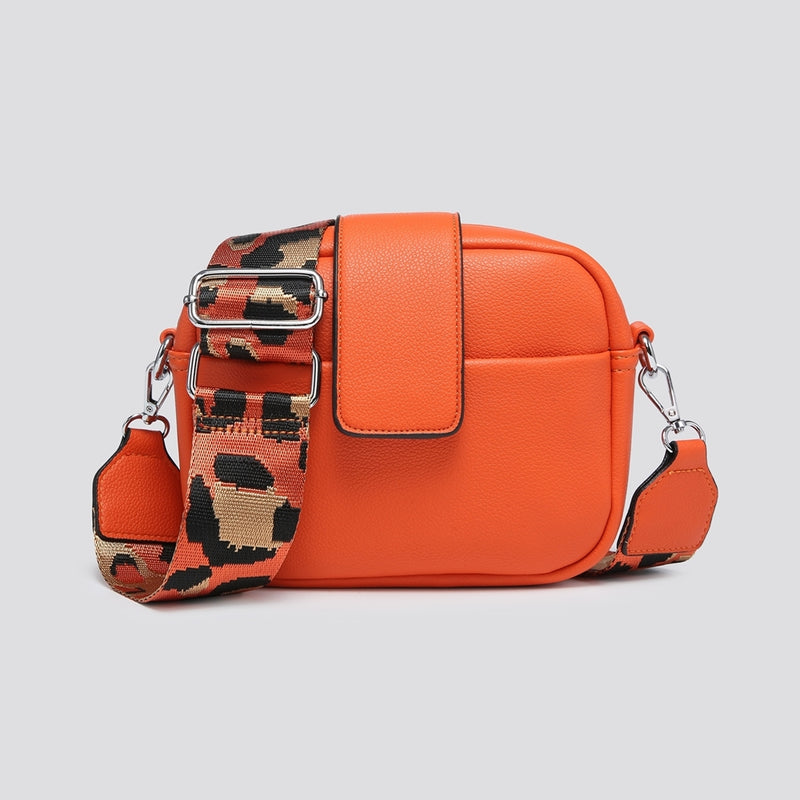 Small Orange Camera Bag & Matching Strap
