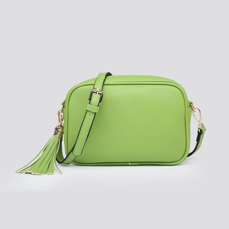Tassel Camera Bag Apple Green