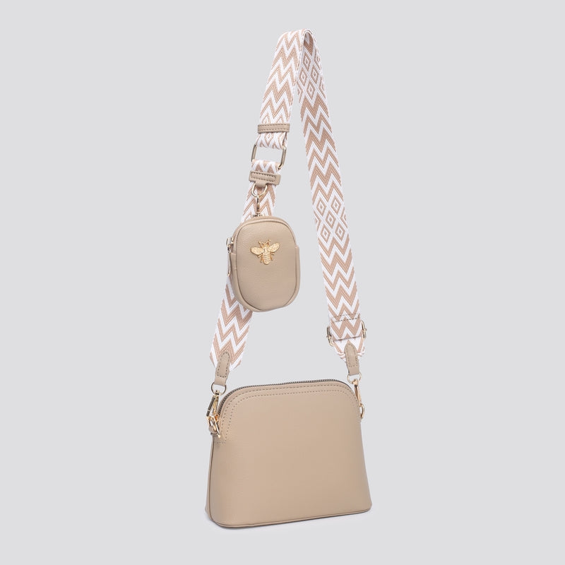 Metallic Bee Bag & Purse Set