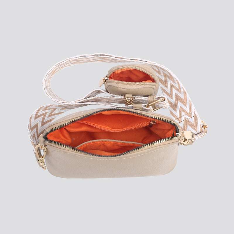 Metallic Bee Bag & Purse Set
