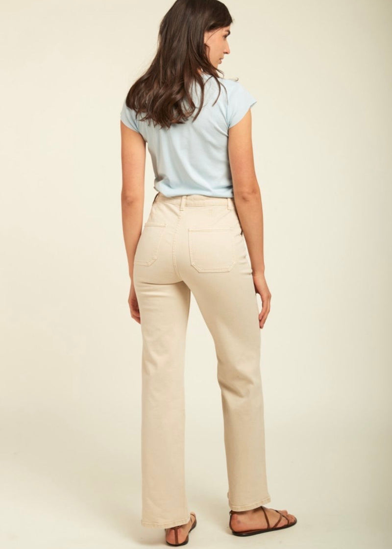 Freya Flare Jeans Stone
