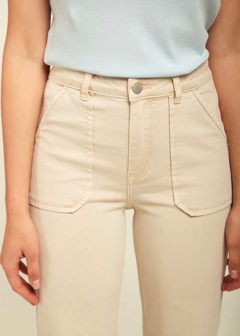 Freya Flare Jeans Stone
