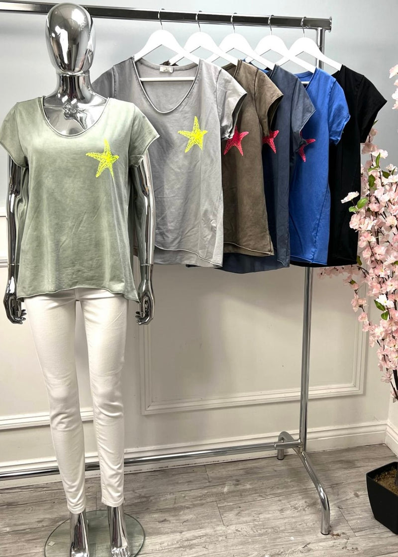 Ciao Bella Starfish Tshirt - More Colours Available