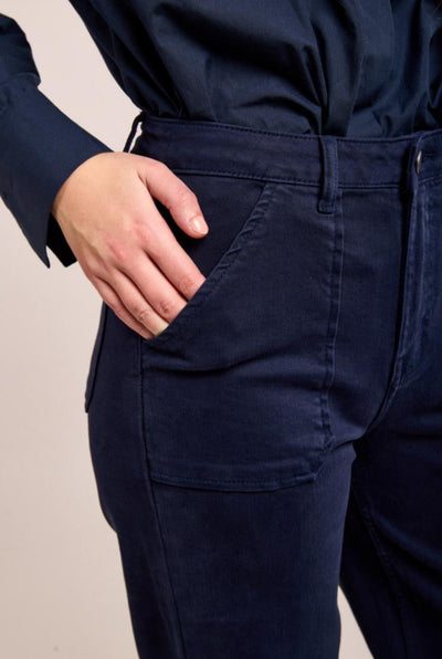 Faith Flare Navy Jeans