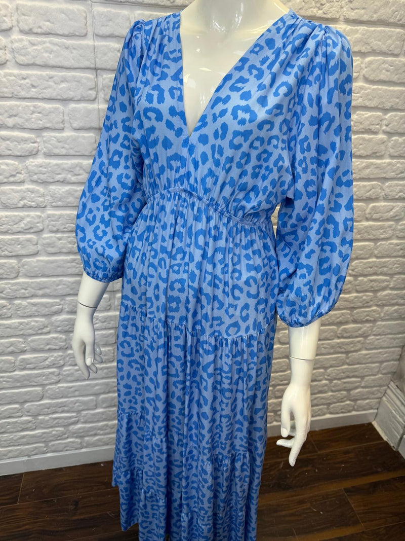 Sylvie Leopard Dress - More Colours Available
