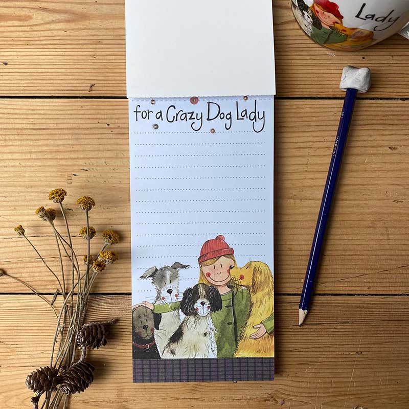 Crazy Dog Lady Shopping Pad
