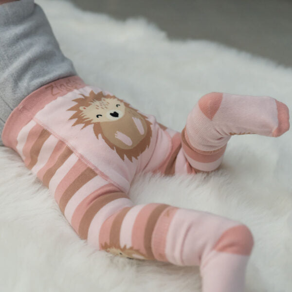 Hedgehog 6-12 Months Leggings & Socks Set