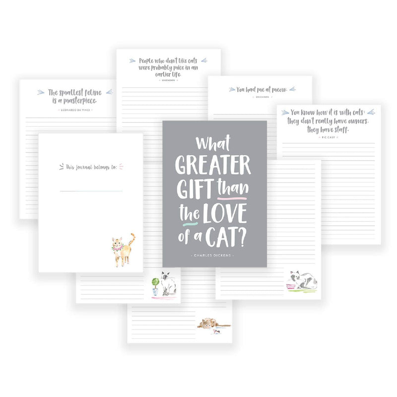 A5 Cat Lover Journal