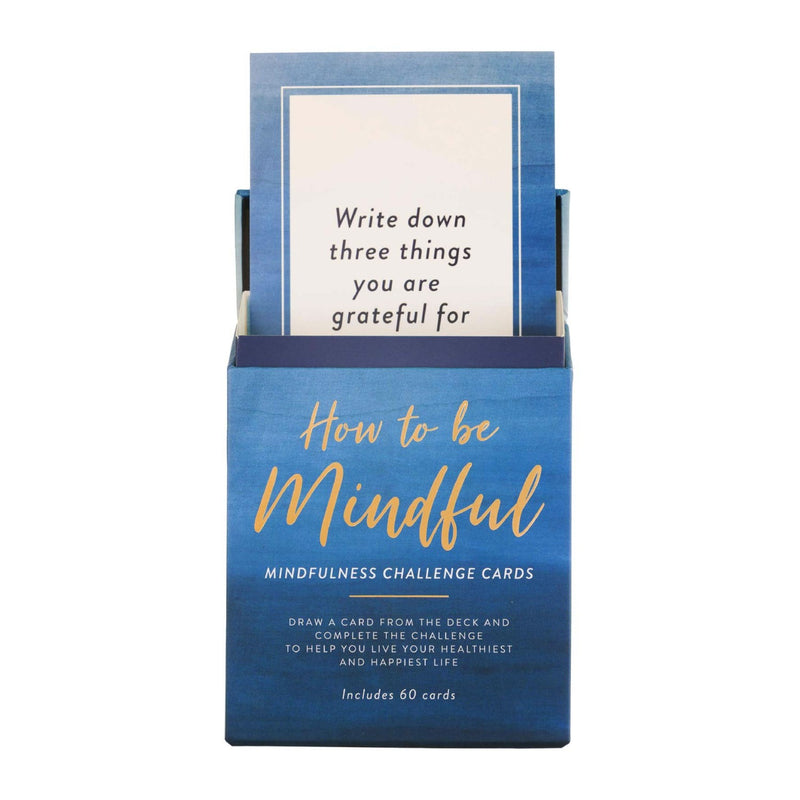 How To Be Mindful Challenge Cards