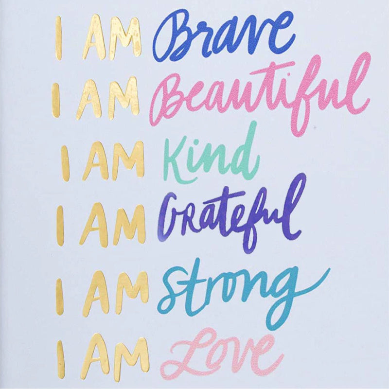 A5 Lined Hardcover I Am Brave