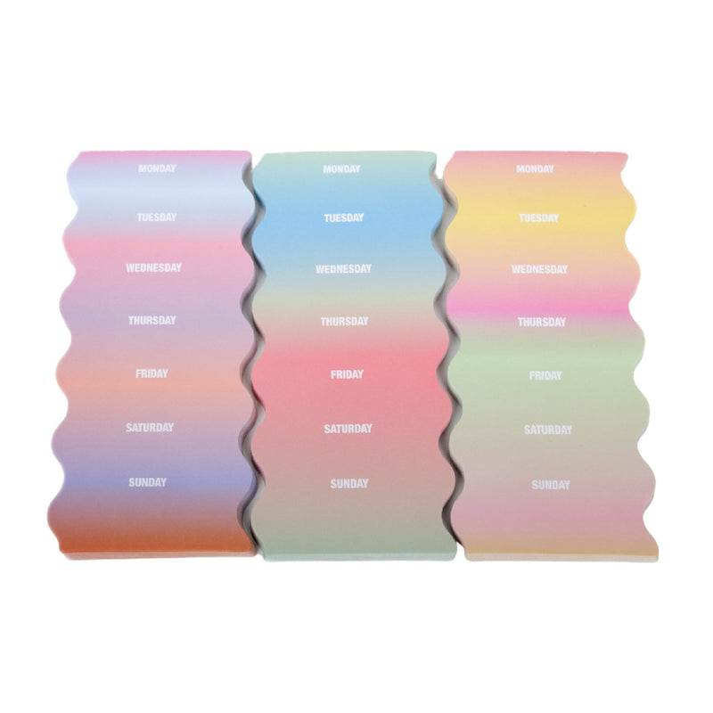 Ombre Wave Weekly Magnetic Planner