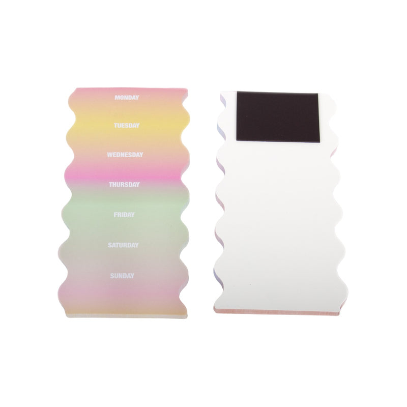 Ombre Wave Weekly Magnetic Planner
