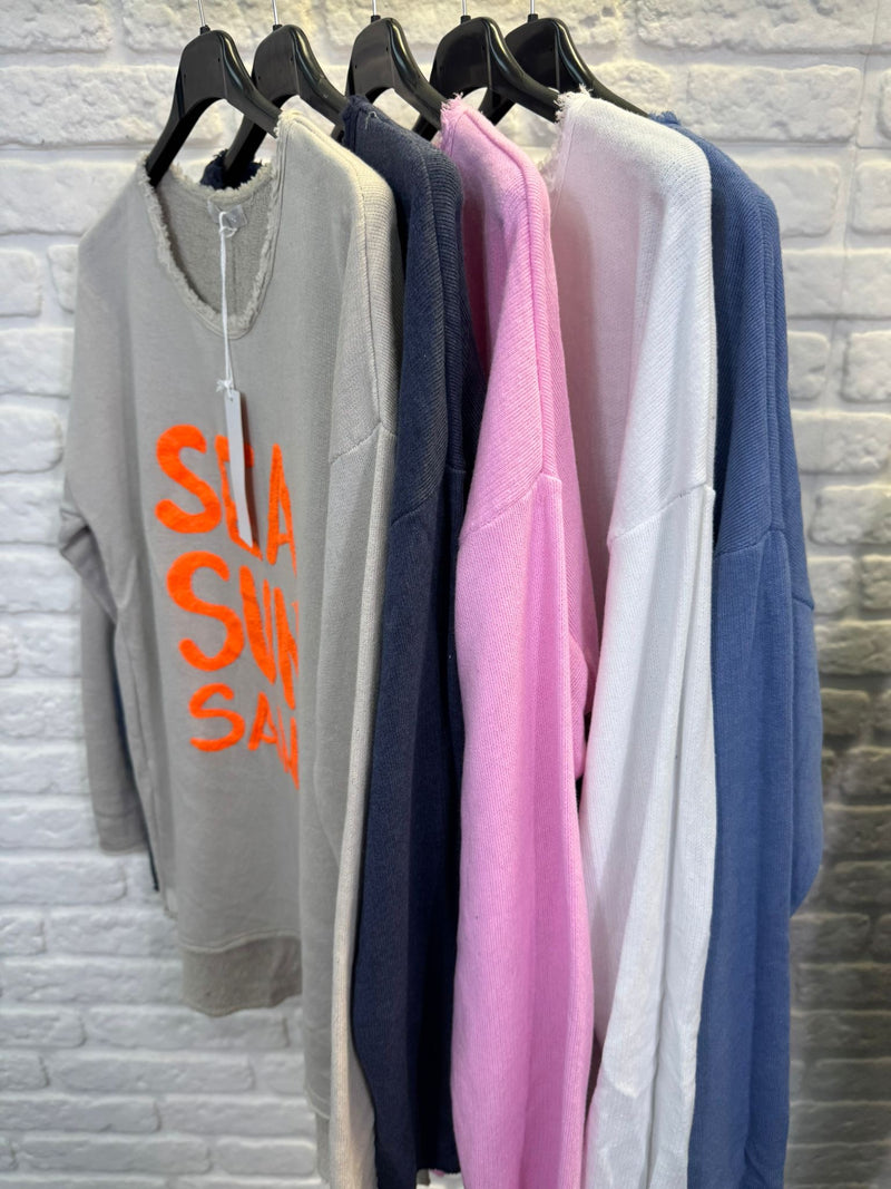 Sea, Sun & Sand Sweatshirt - More Colours Available