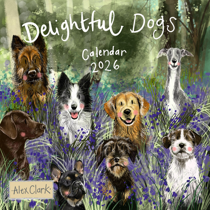 Delightful Dogs 2026 Calendar