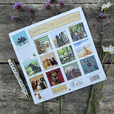 Delightful Dogs 2026 Calendar