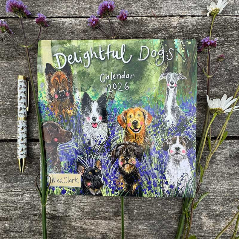 Delightful Dogs 2026 Calendar